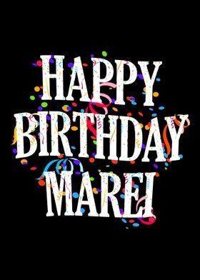 Happy Birthday Marei