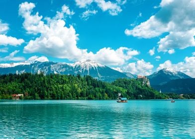 Lake Bled in Slovenia