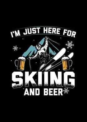 Skiing Beer Boozing Gifts