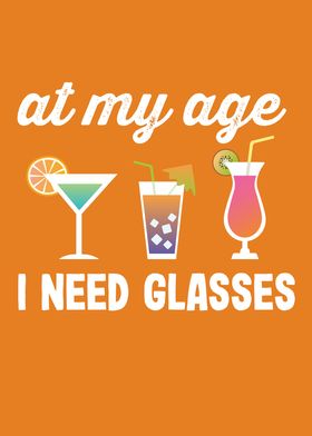 At my age I need Glasses