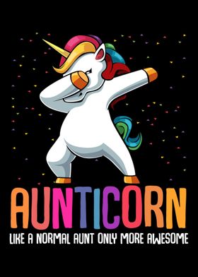 Aunticorn Awesome Aunt