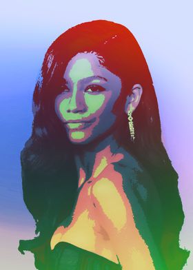 Zendaya Pop Art