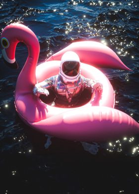 Astronaut on a Break