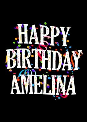 Happy Birthday Amelina