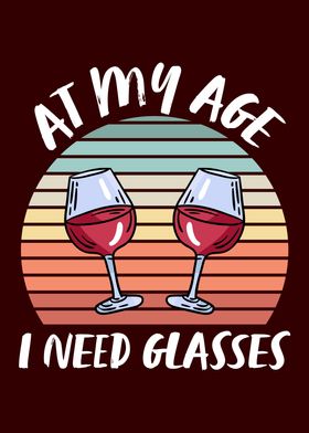 At my age I need Glasses