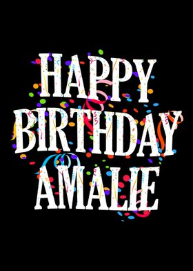 Happy Birthday Amalie