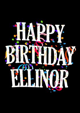 Happy Birthday Ellinor