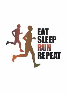 eat sleep run repeat