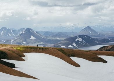 Snowy mountains