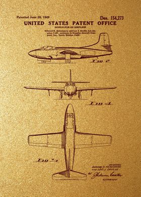 50Douglas Jet Plane Paten