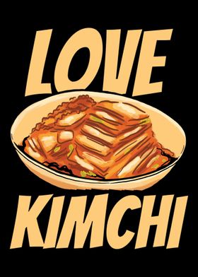 I Love Kimchi Baechu Korea