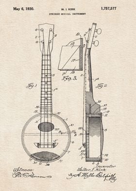 1930 Stringed Instrument