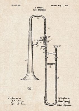 1902 Slide Trombone