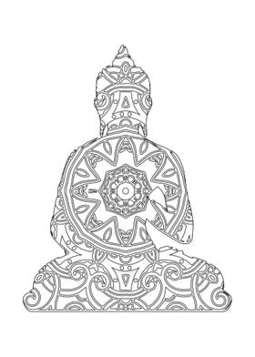 Mandala Buddha