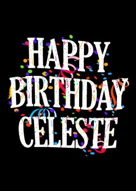 Happy Birthday Celeste