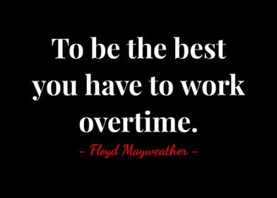 Floyd Mayweather Quotes