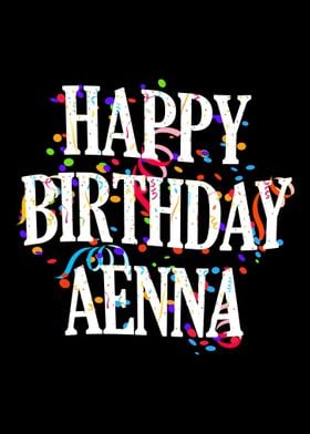 Happy Birthday Aenna