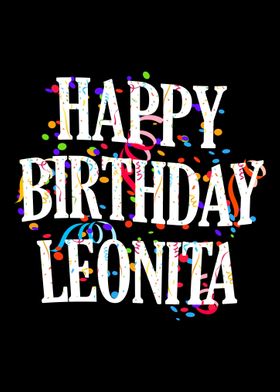 Happy Birthday Leonita