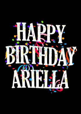 Happy Birthday Ariella