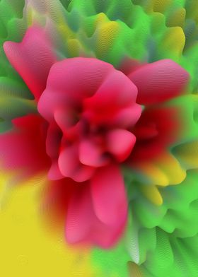 Abstract rose