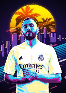 Karim Benzema Football