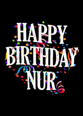 Happy Birthday Nur