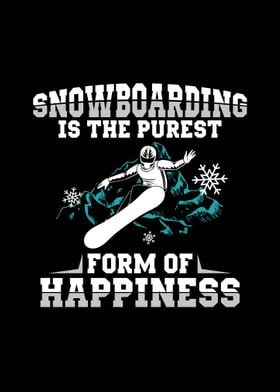 Snowboarder Christmas Gift