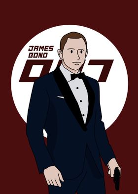 James Bond Art