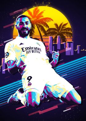 Karim Benzema Football