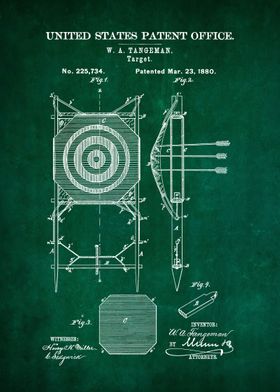 69 Archery Target Patent 