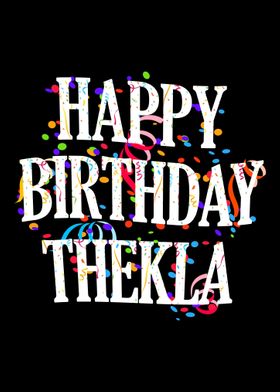 Happy Birthday Thekla