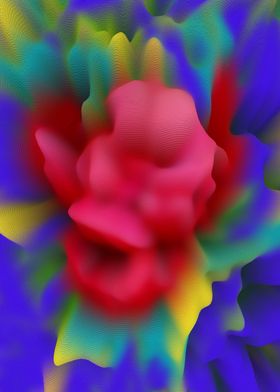 Abstract rose