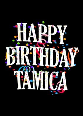 Happy Birthday Tamica