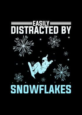 Snowboard Snowflakes Gifts