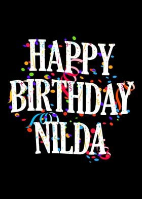 Happy Birthday Nilda