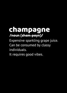 Funny Champagne Definition