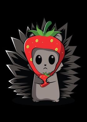 Hedgehog Strawberries Natu