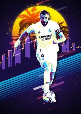 Karim Benzema Football