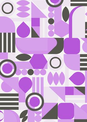 purple geometric pattern 
