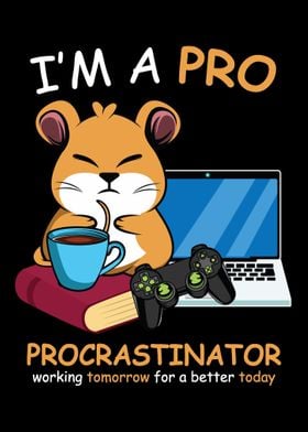 Pro Procrastinator Funny P