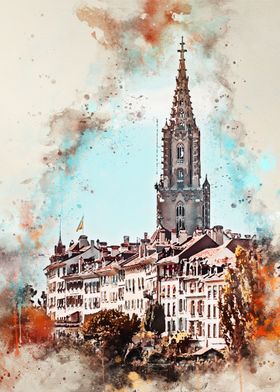 Bern Watercolor