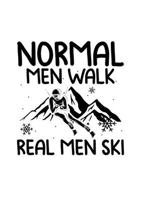 Skiing Gifts For Men Skier