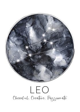 Leo Constellation Moon