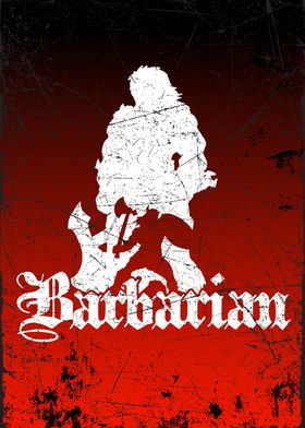 Barbarian Silhouette