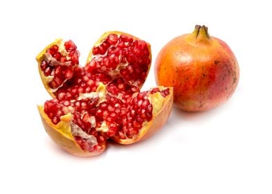 White pomegranate 