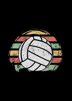 Volleyball Ball Retro