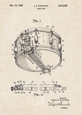1963 Snare Drum