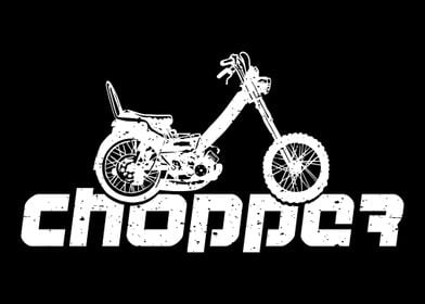 Biker Motorcycle Bike Chop