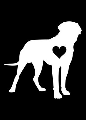 Bullmastiff Heart Bullmast