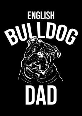 English Bulldog Dad Bulldo